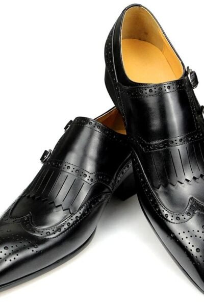 Chaussures en cuir de luxe pou...