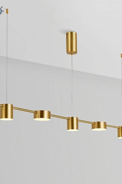 Plafonnier LED au Design Moderne, Éclairage d’Nik