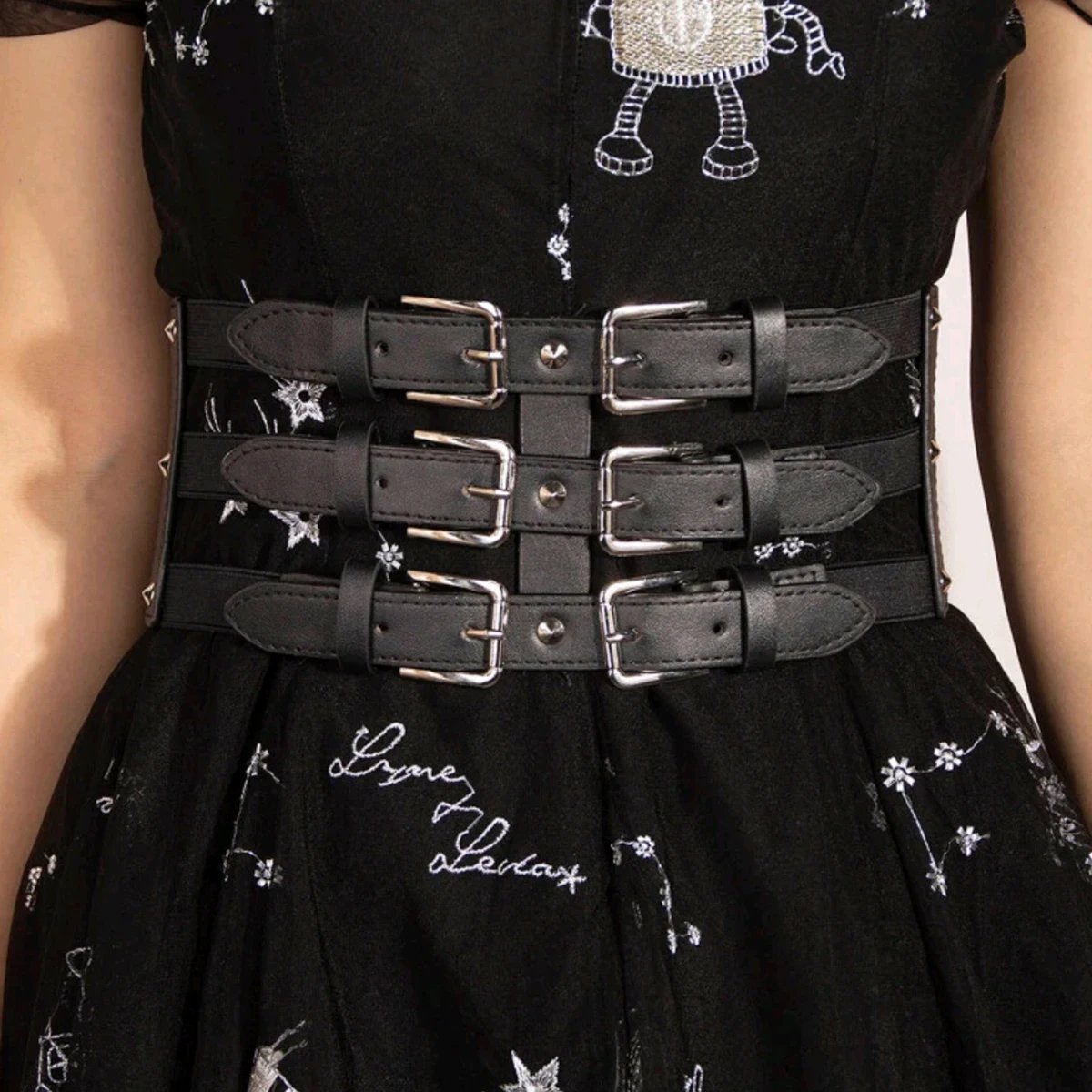 Corset noir